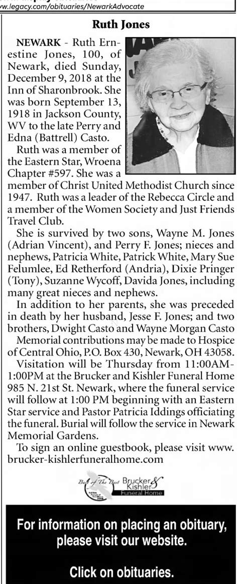 newark advocate obituaries